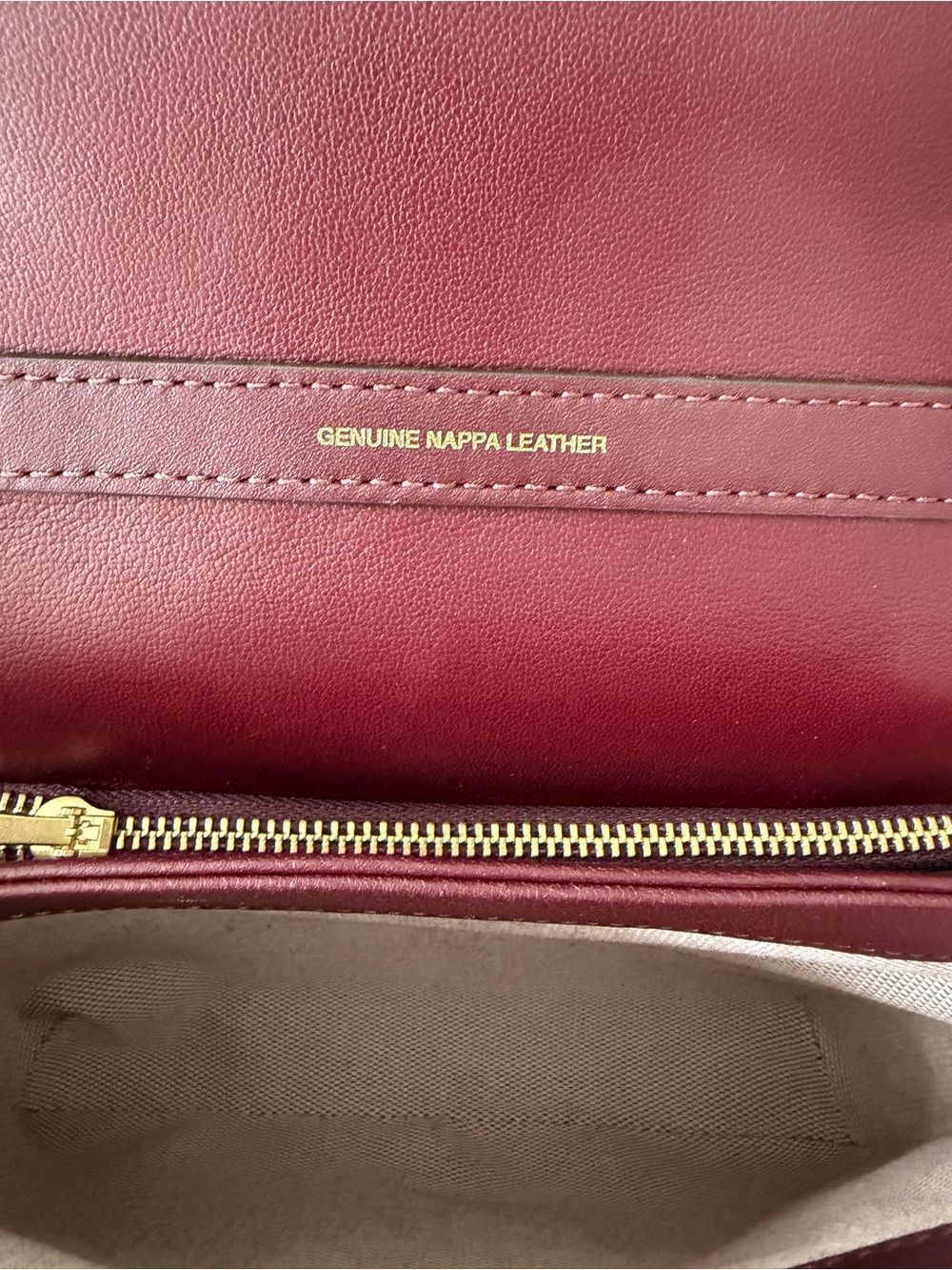 Coach Time Square Tabby in Merlot - Picture 9 of 15